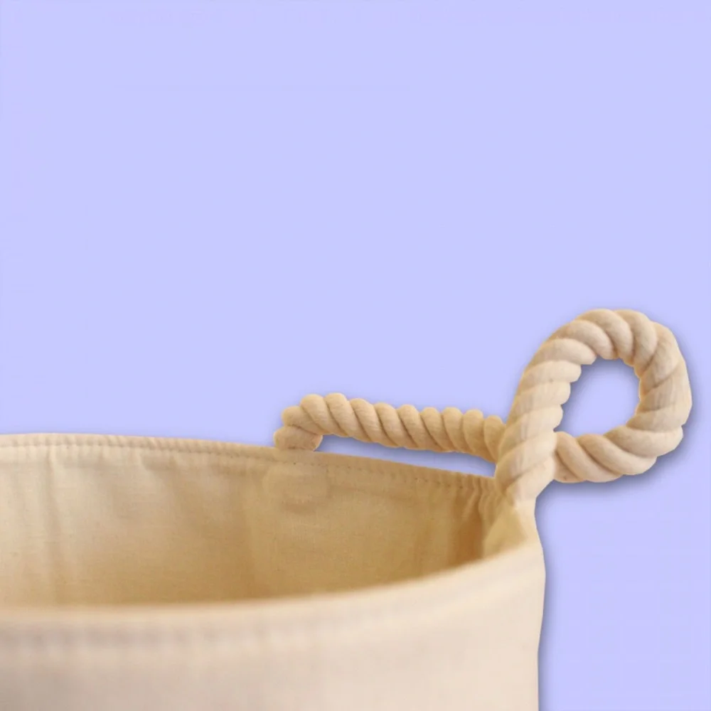 Never Grow Up bucket storage bag